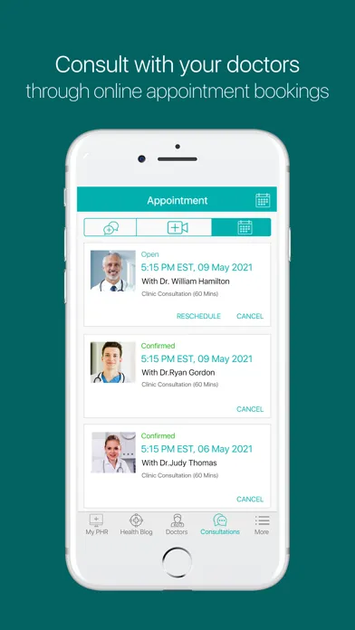 Tangkapan skrin iDoc Mobile Health