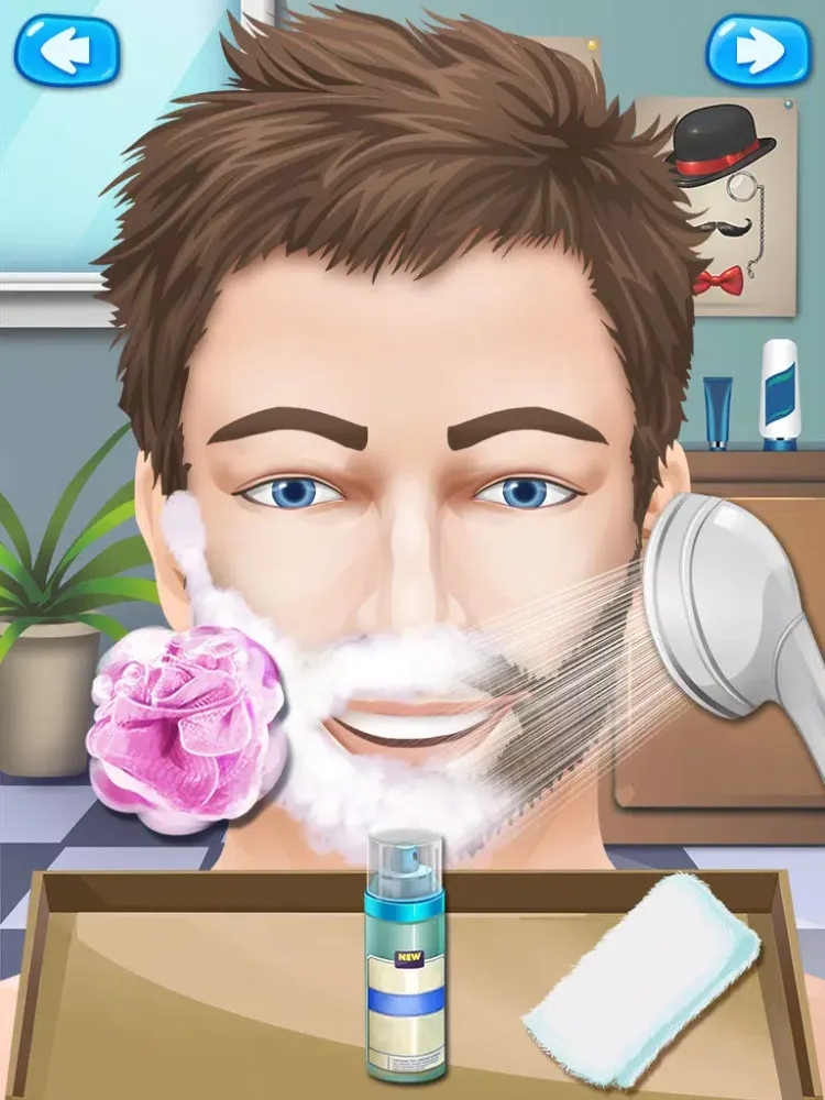 تصاویر Beard Salon - Beauty Makeover iPad 