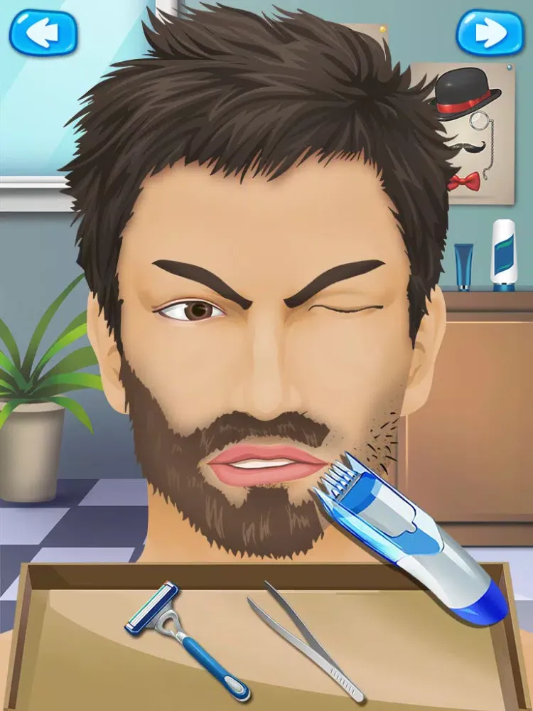 تصاویر Beard Salon - Beauty Makeover iPad 