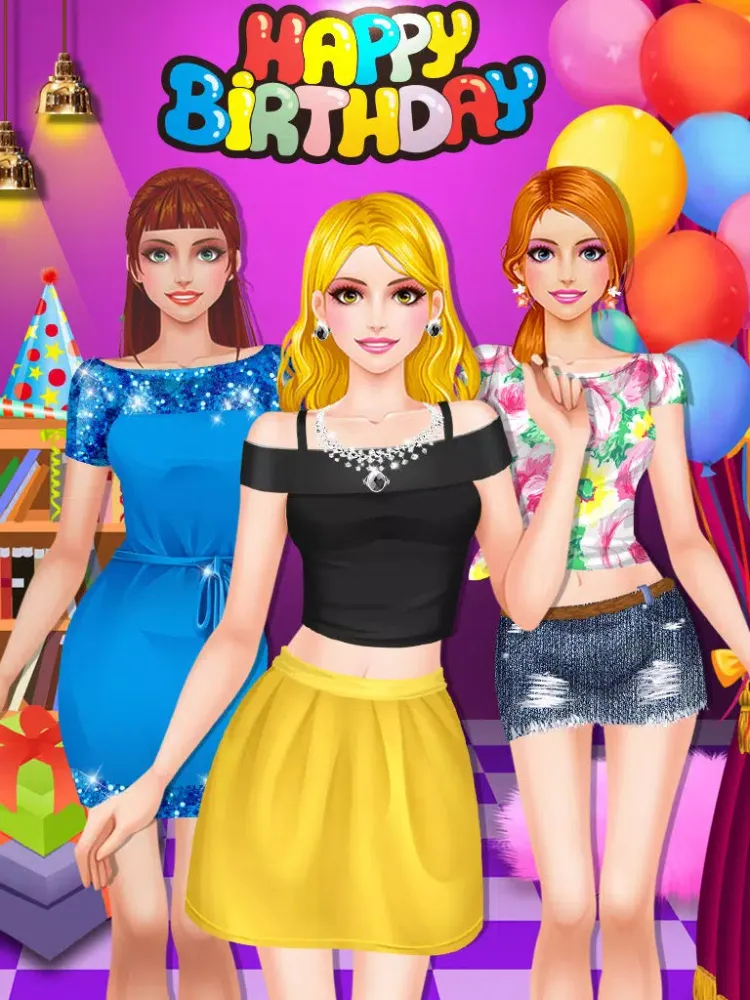 صور Birthday Party - Fashion Dress Up iPad 