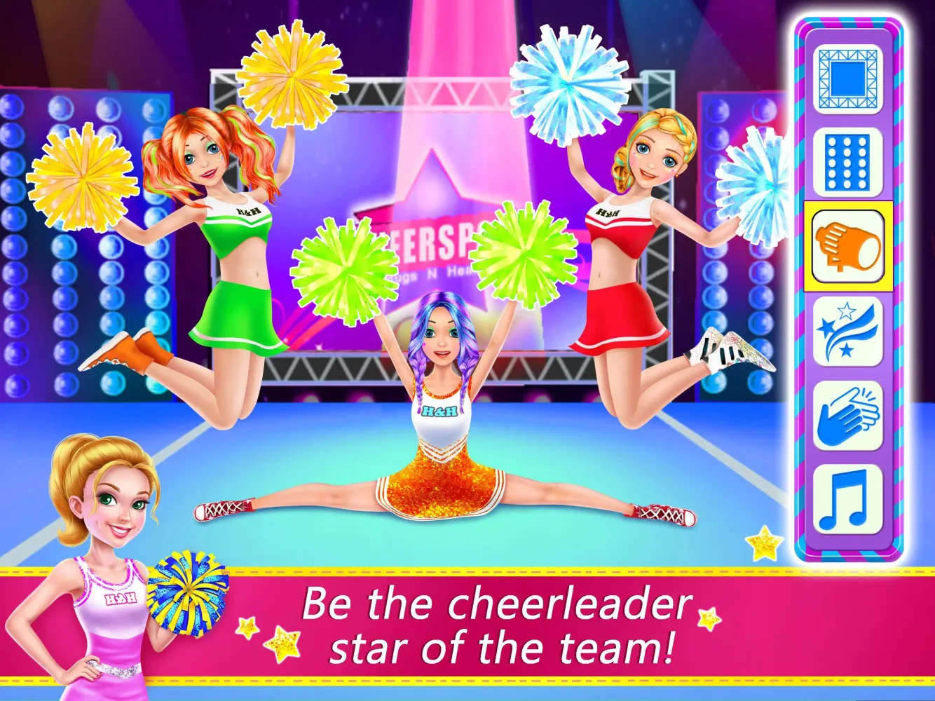 Zrzuty ekranu Cheerleader Games Girl Dance