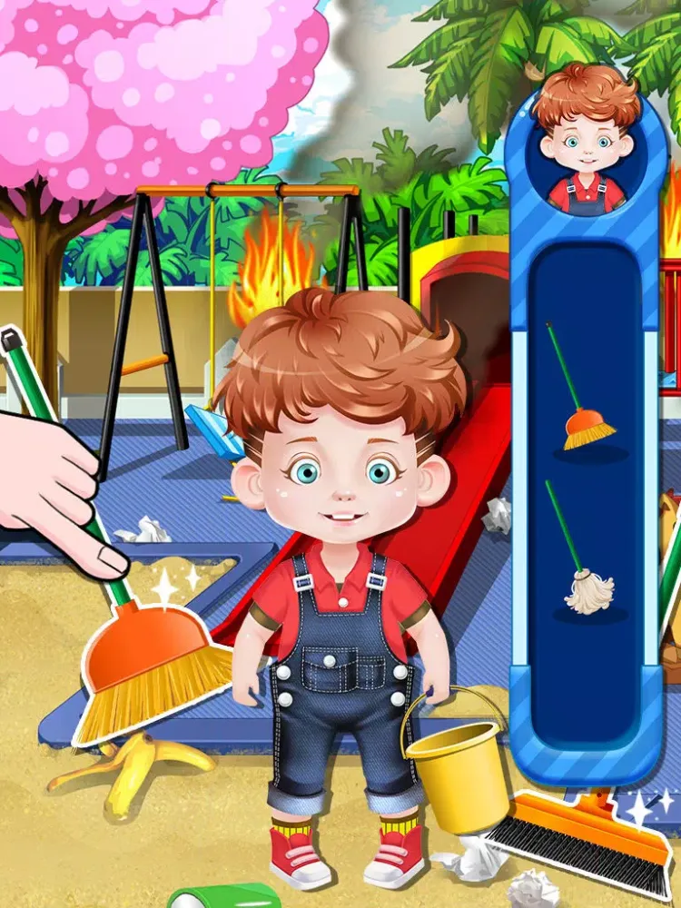 Fireman - Fire House Heroes! iPad  Ekran Görüntüleri