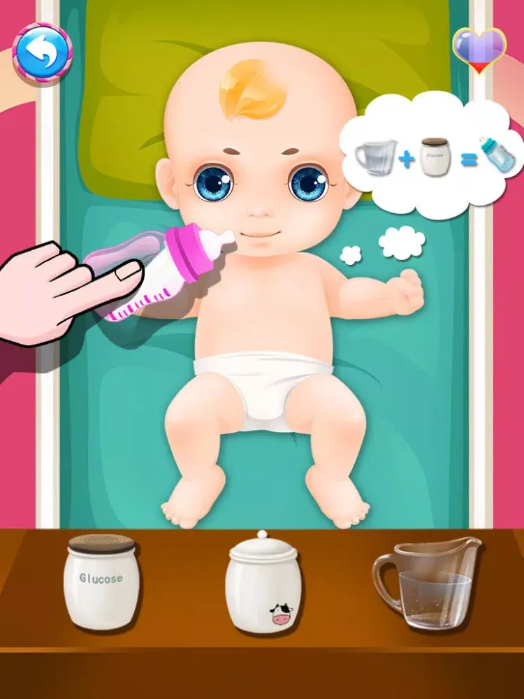 Capturas de pantalla de My New Baby 2 - Mommy Dress Up & Babies Feed, Care & Play iPad 