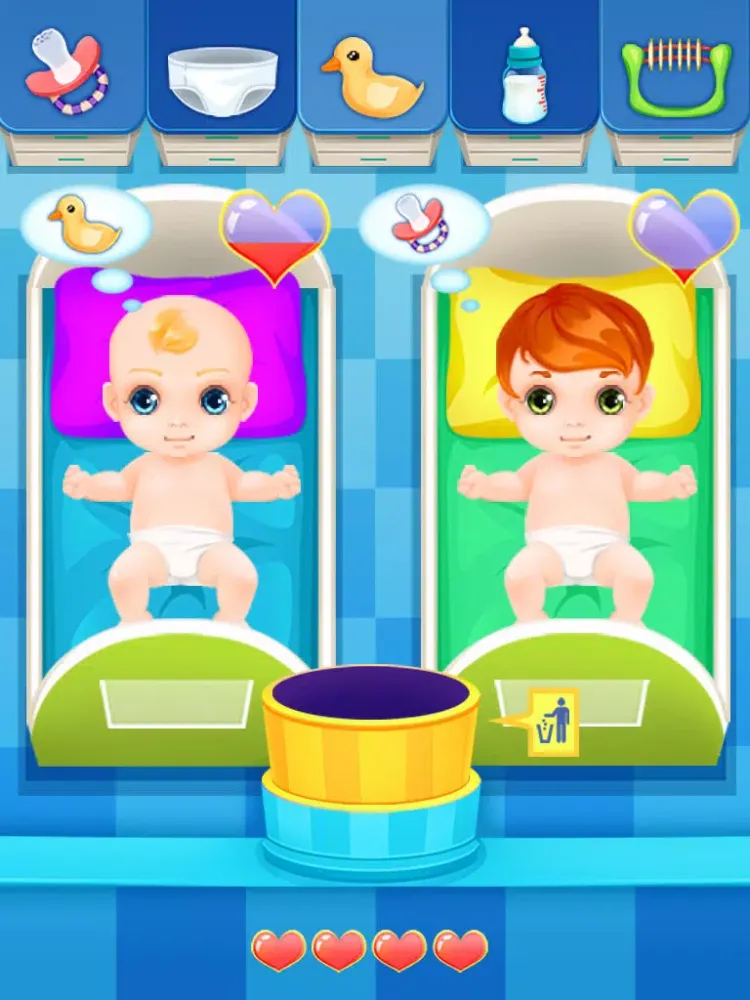 Capturas de pantalla de My New Baby 2 - Mommy Dress Up & Babies Feed, Care & Play iPad 