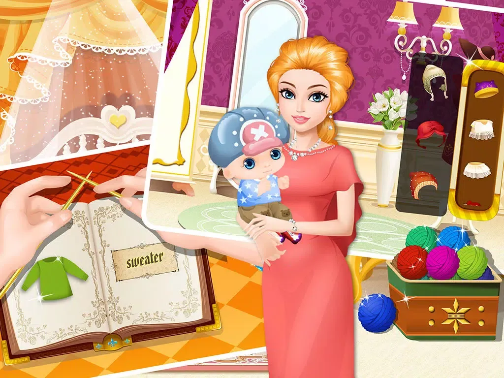 Princess New Mommy and Baby iPad  سکرین شاٹس