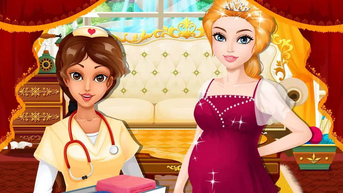 Princess New Mommy and Baby سکرین شاٹس