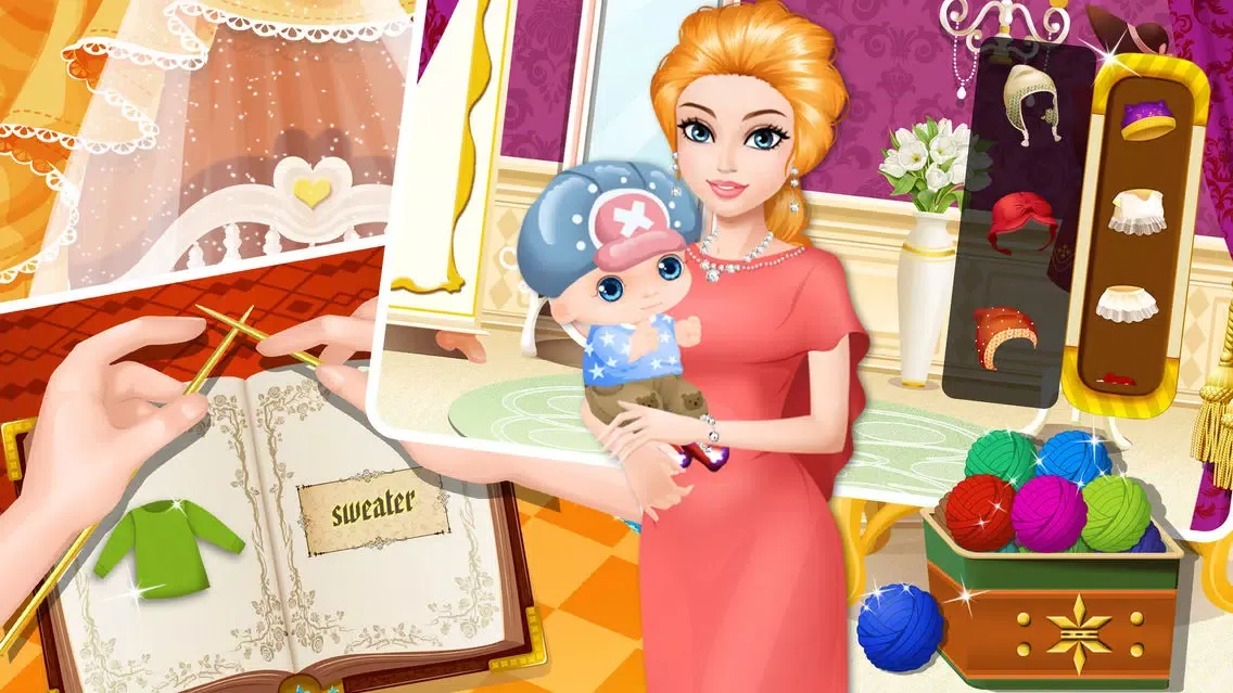 Princess New Mommy and Baby سکرین شاٹس