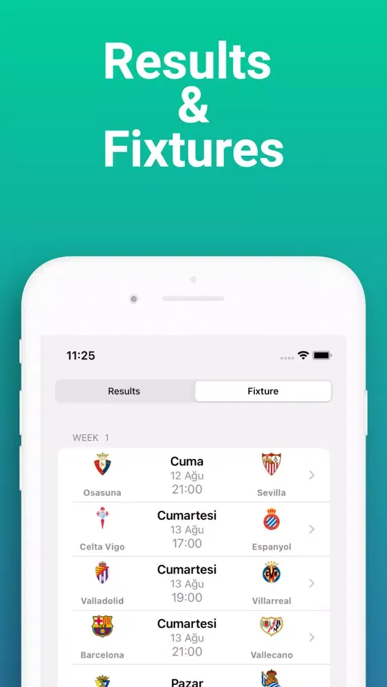 Tangkapan layar Laliga Resultados de Fútbol