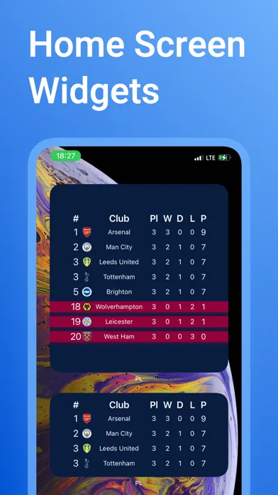 English Football Live Scores स्क्रीनशॉट