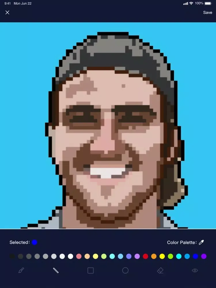 Скриншоты Pixel Maker + iPad 