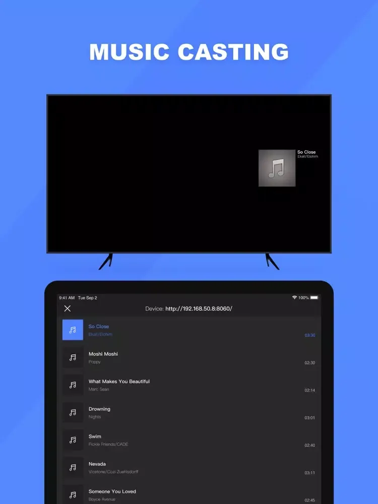 Ảnh chụp màn hình của TV Remote ⁺ iPad 