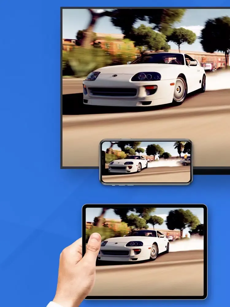 Capturas de pantalla de Miracast 〇 iPad 