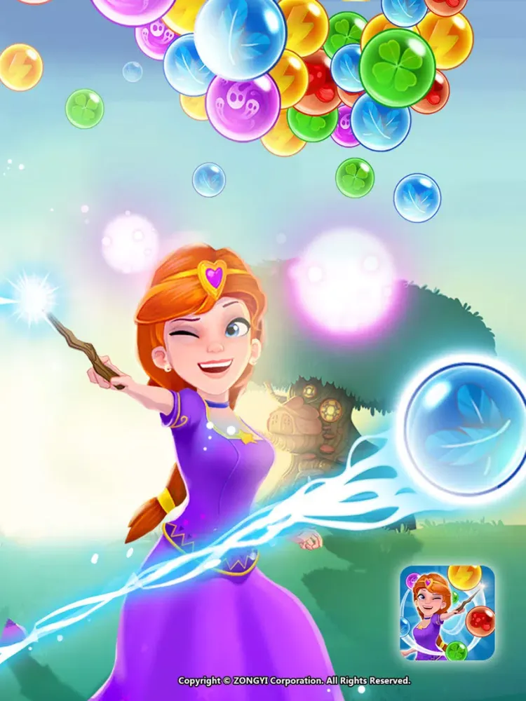 Capturas de tela do Pop Bubble Shooter Crush games iPad 