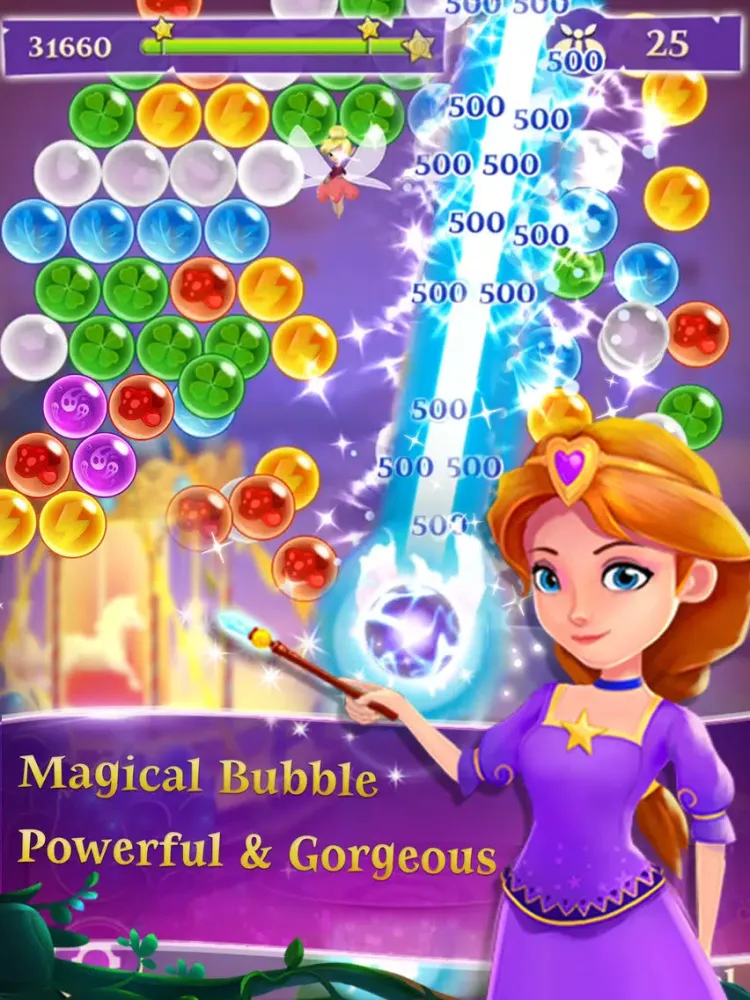 Capturas de tela do Pop Bubble Shooter Crush games iPad 
