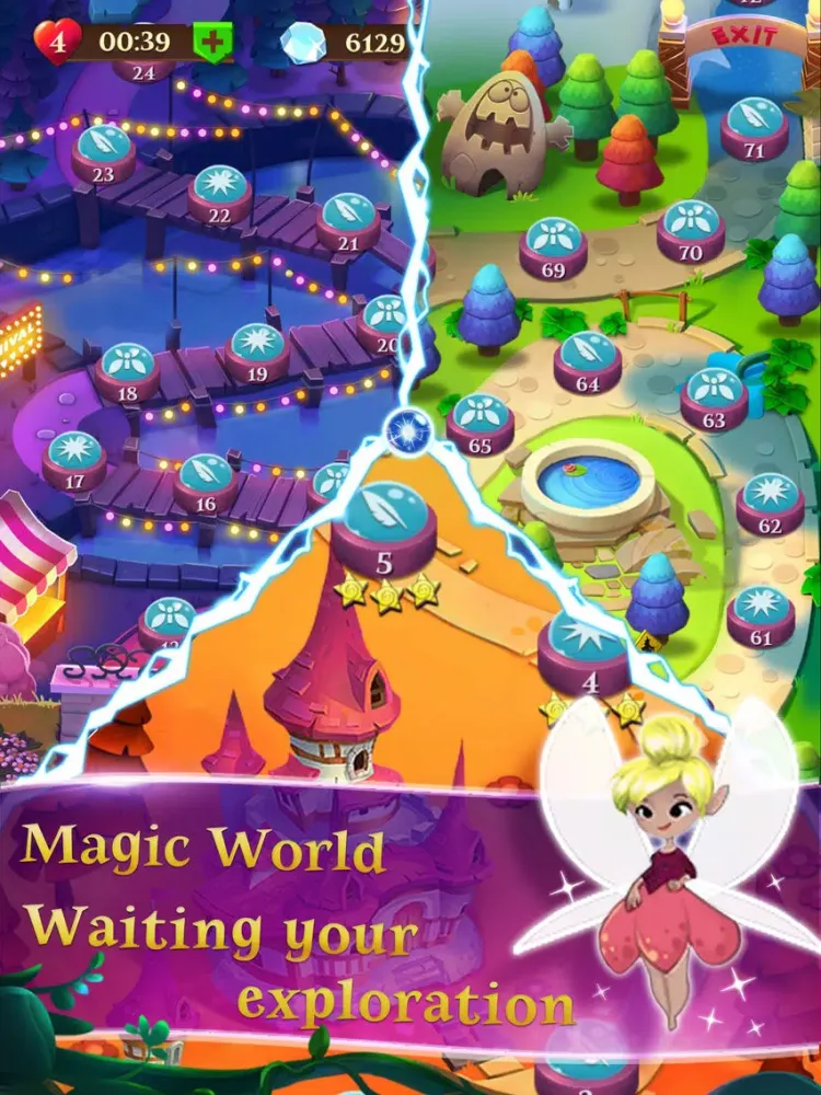 Capturas de tela do Pop Bubble Shooter Crush games iPad 