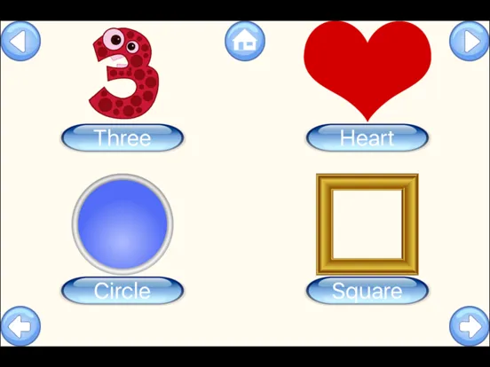 Tangkapan skrin First 100 English Words iPad 