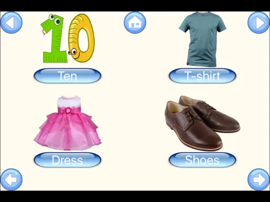 Tangkapan skrin First 100 English Words iPad 