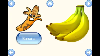 تصاویر Fruit Words Baby Learning English Flash Cards