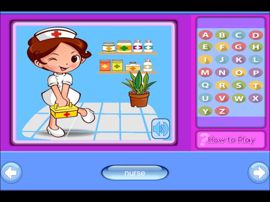 Tangkapan layar My Hospital Story Baby Learning English Flashcards iPad 