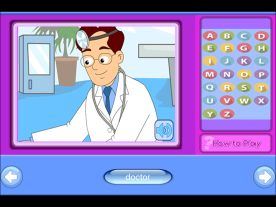 Tangkapan layar My Hospital Story Baby Learning English Flashcards iPad 