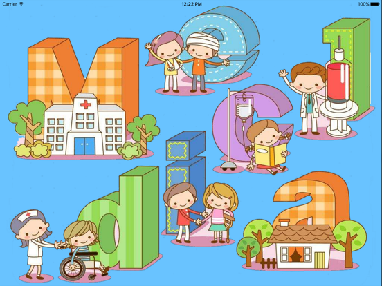 Tangkapan layar My Hospital Story Baby Learning English Flashcards iPad 