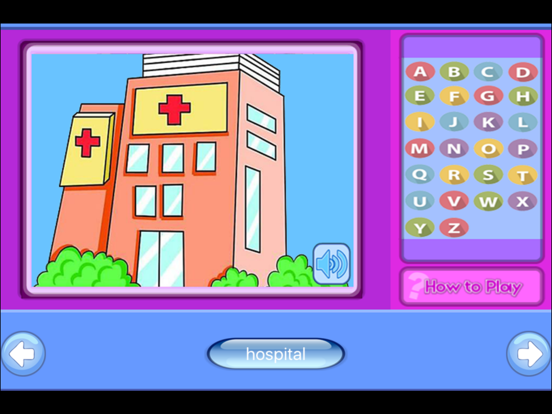 Tangkapan layar My Hospital Story Baby Learning English Flashcards iPad 