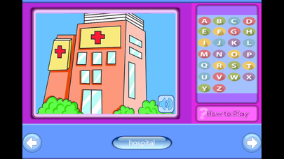 Tangkapan layar My Hospital Story Baby Learning English Flashcards