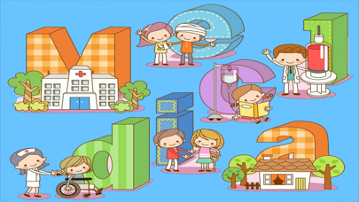 Tangkapan layar My Hospital Story Baby Learning English Flashcards