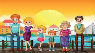 ภาพหน้าจอของ My Family Story - Baby Learning English Flashcards
