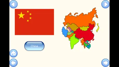 Tangkapan skrin My First Country Flag