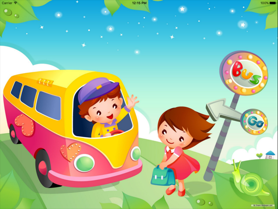 My School Story - Baby Learning English Flashcards iPad  스크린샷