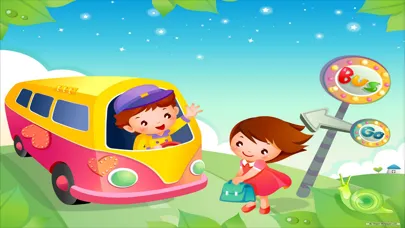 ภาพหน้าจอของ My School Story - Baby Learning English Flashcards