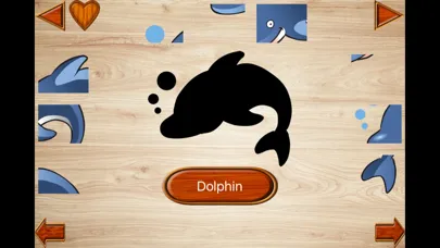 Captures d'écran de Sea Animal Jigsaws - Baby Learning English Games