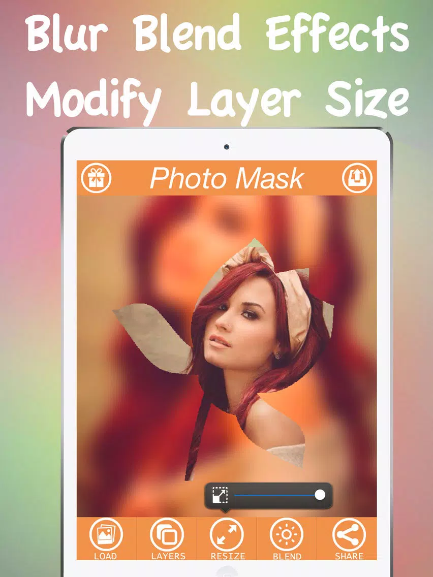 Live Photo Mask Free - pink Mask Layer Effects On RedBox Camera Photos iPad 应用截图