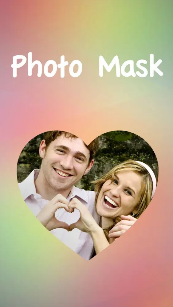 Screenshot di Live Photo Mask Free - pink Mask Layer Effects On RedBox Camera Photos