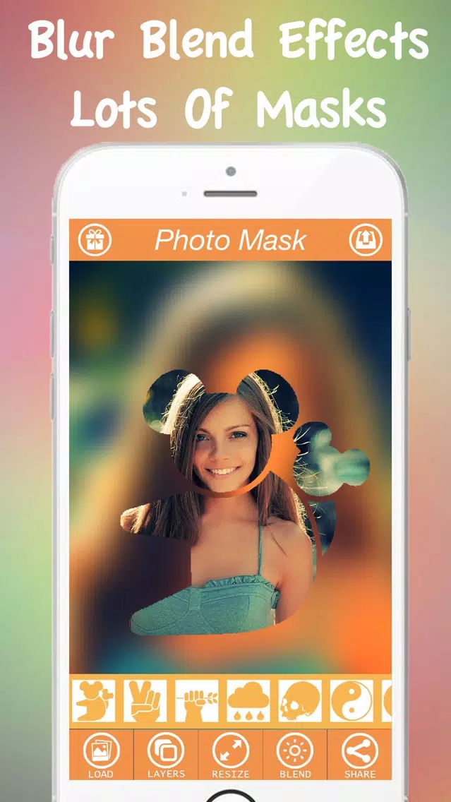 Live Photo Mask Free - pink Mask Layer Effects On RedBox Camera Photos应用截图