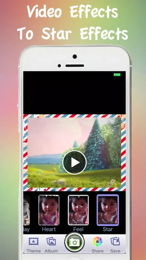Capturas de tela do Live Video Effects Free - univision videos filters OnCamera Video editors