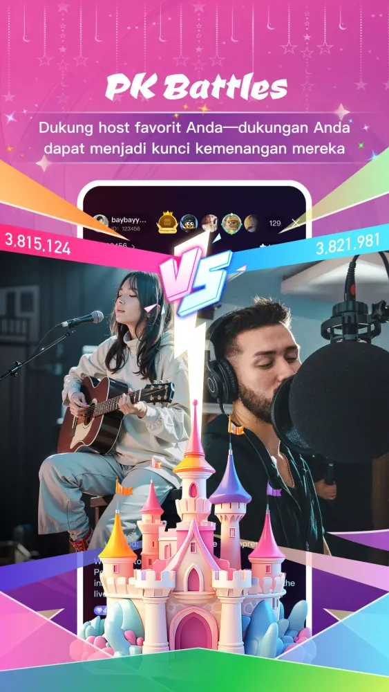 Captures d'écran de Momo Live