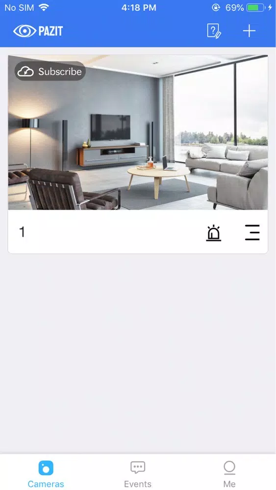 Screenshot di PAZIT CCTV Cloud