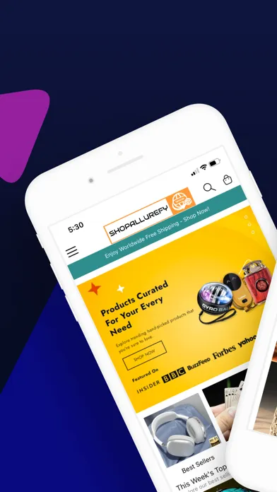 Shopallurefy Ekran Görüntüleri