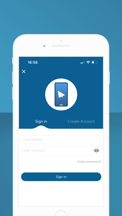 Tangkapan layar Sky Pilot Mobile