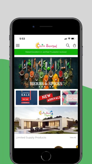 Screenshot di Ceylon-Supermart