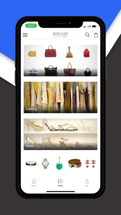 Capturas de tela do Reems Closet
