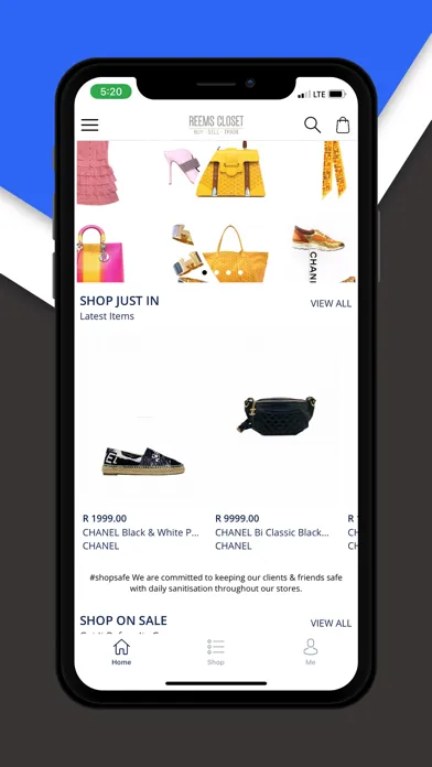 Capturas de tela do Reems Closet