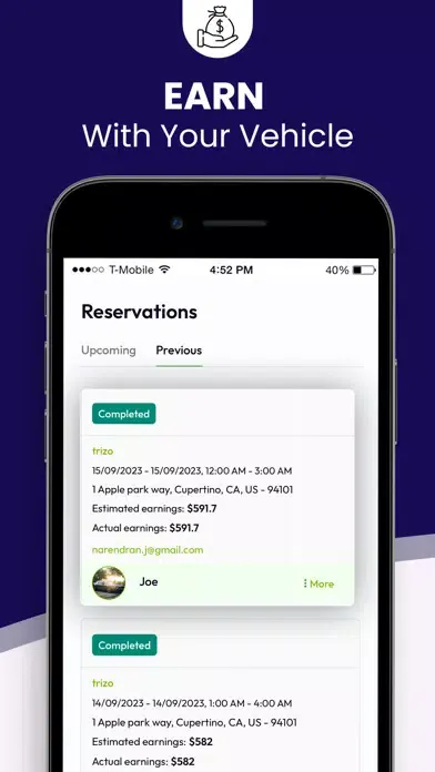 Screenshot di Hulk Rent - innovative startup