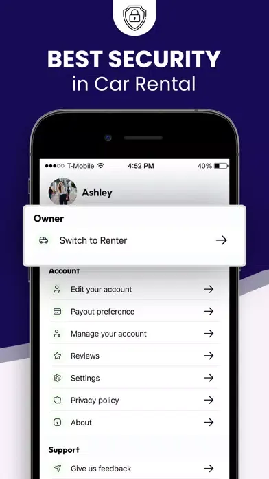 Screenshot di Hulk Rent - innovative startup