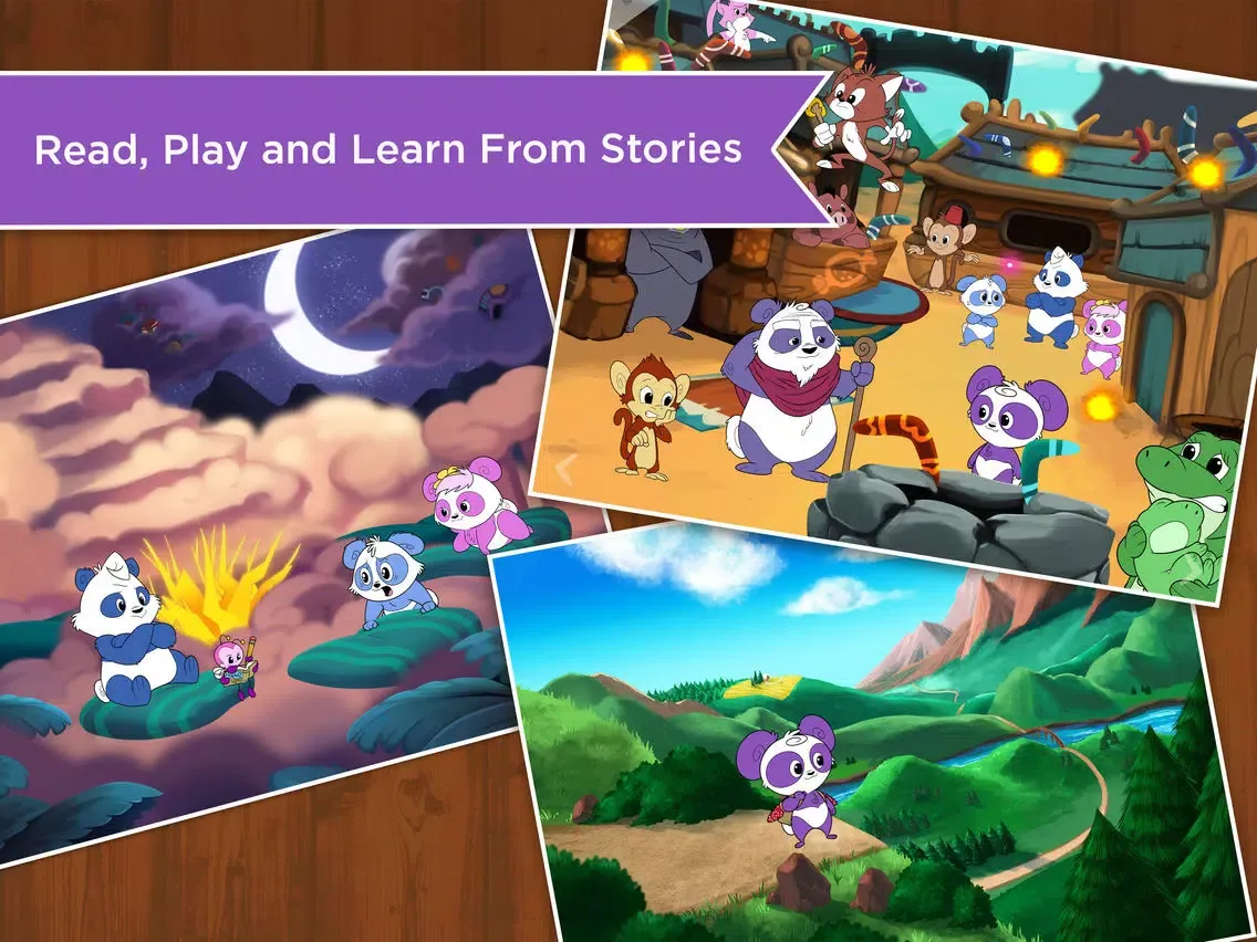 Tangkapan layar Pan Book 1: The Fearless Beribolt iPad 