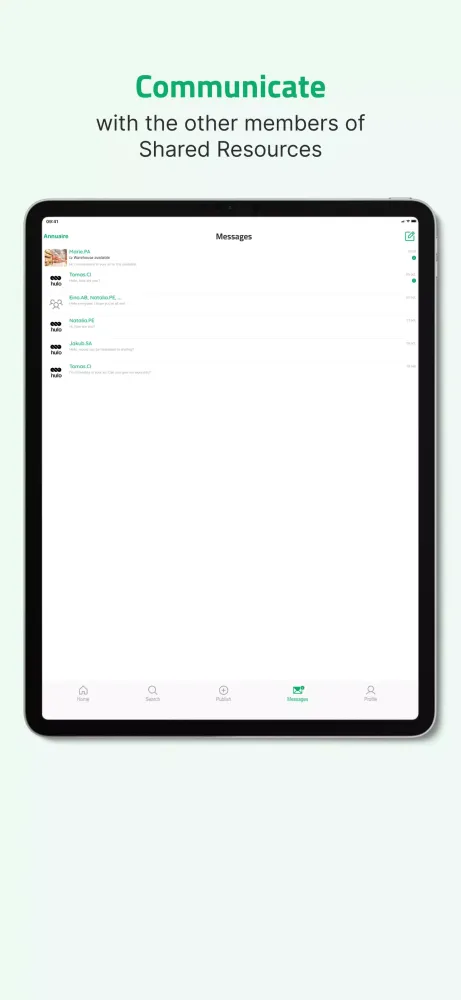 Shared Resources Screenshots