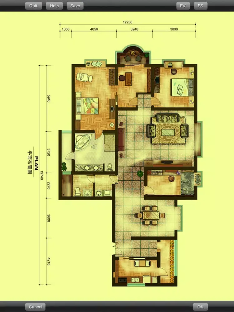 CAD Expert - edit and view DXF/DWG /OCF drawing files iPad  Screenshots