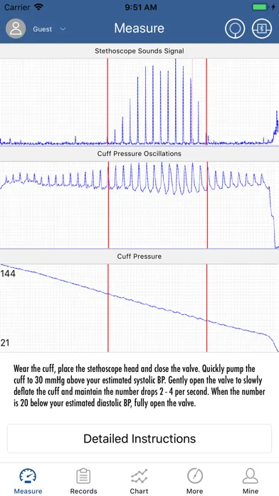 Accutension Blood Pressure Kit سکرین شاٹس